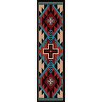 Rustic Cross - Blue