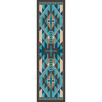 Rustic Cross - Indigo Turquoise