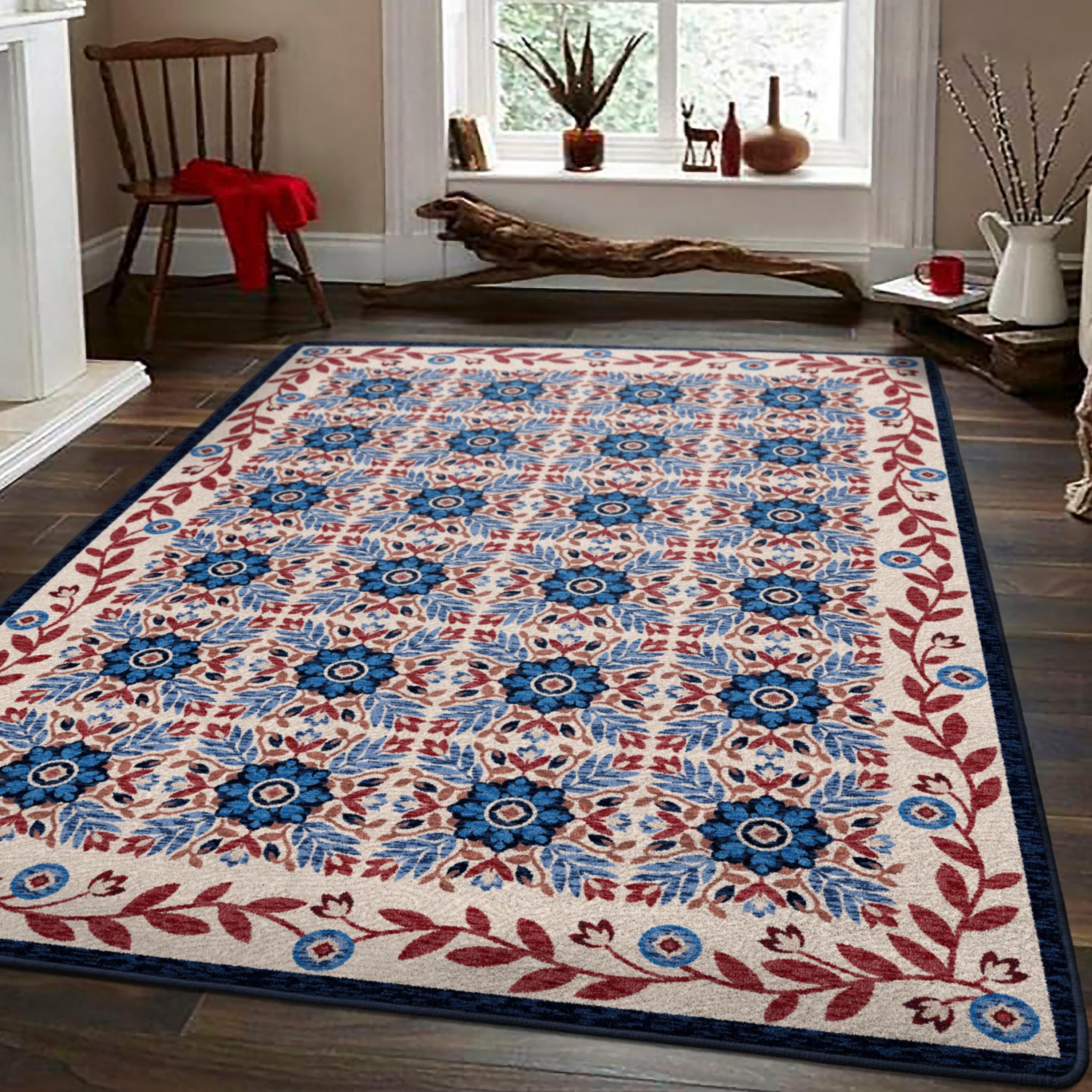United Quilt - Antique Red White & Blue