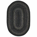 2x3 Jet Black Oval