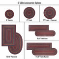 15 IN Jamestown Placemat Set of 6