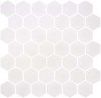 Stoneglass XL Hexagon Mosaic 11.25 x 11.25
