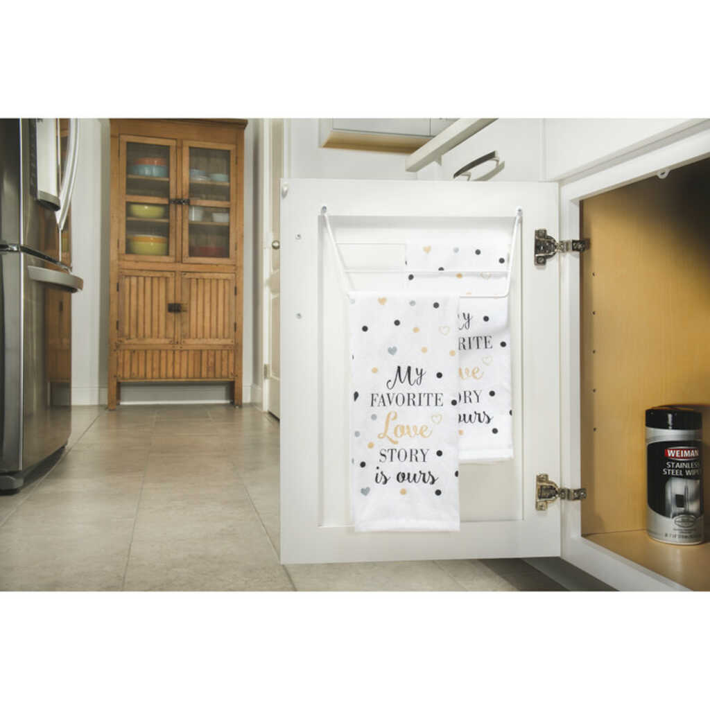 Cabinet Door Mount Towel Holder