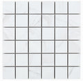 Volakas Premium Matte 2 x 2 Square Mosaic 12 x 12