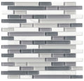 Sea Stack Marble and Glass Mosaic 11.75 x 12