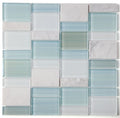Prime Blue New Glass Mosaic 11.75 x 11.75