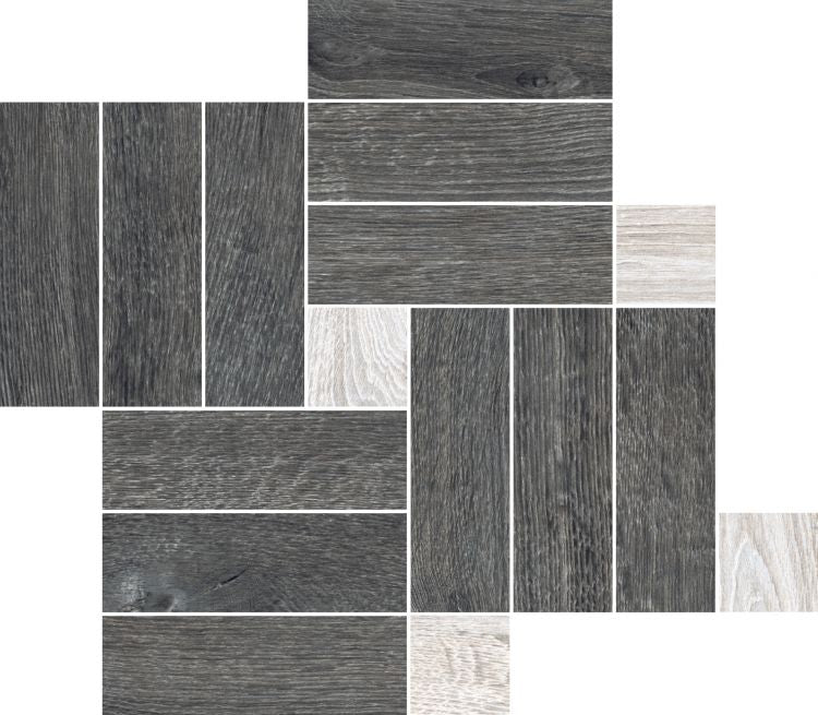 Orto Botanoci 08 Black Mosaic 14 x 16