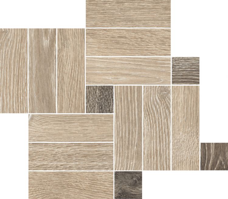 Orto Botanico 01 Beige Mosaic 14 x 16