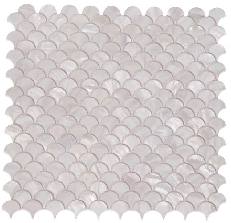 Pearl Scale Mosaic 11.75 x 11.75