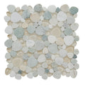 Peach Spring Pebble Mosaic 12 x 12