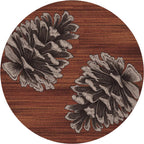Courting Pine Cones Rust