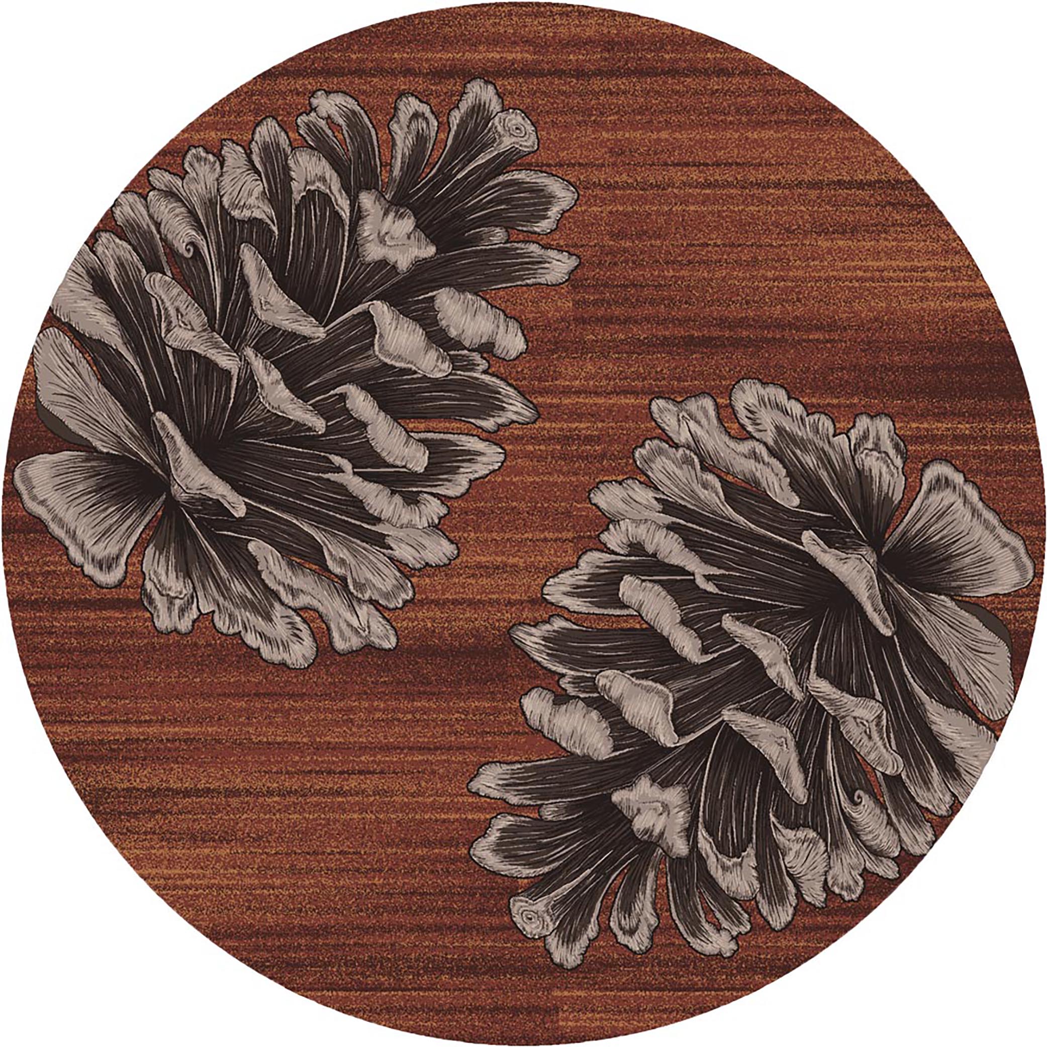 Courting Pine Cones Rust