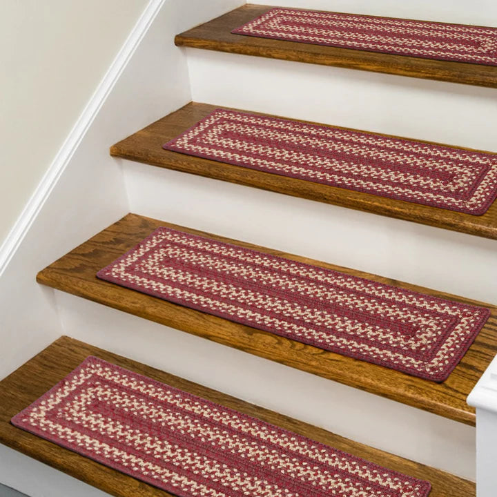 Stair Treads Braided Set of 13