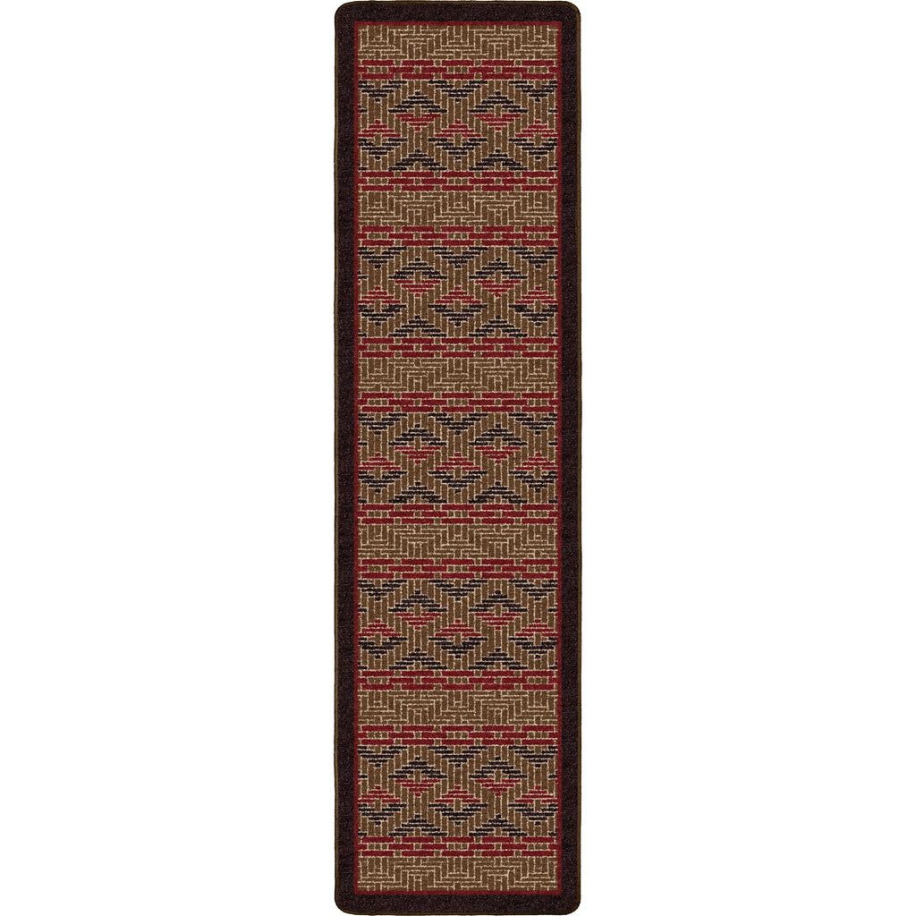 Basket Weave - Dark Chocolate