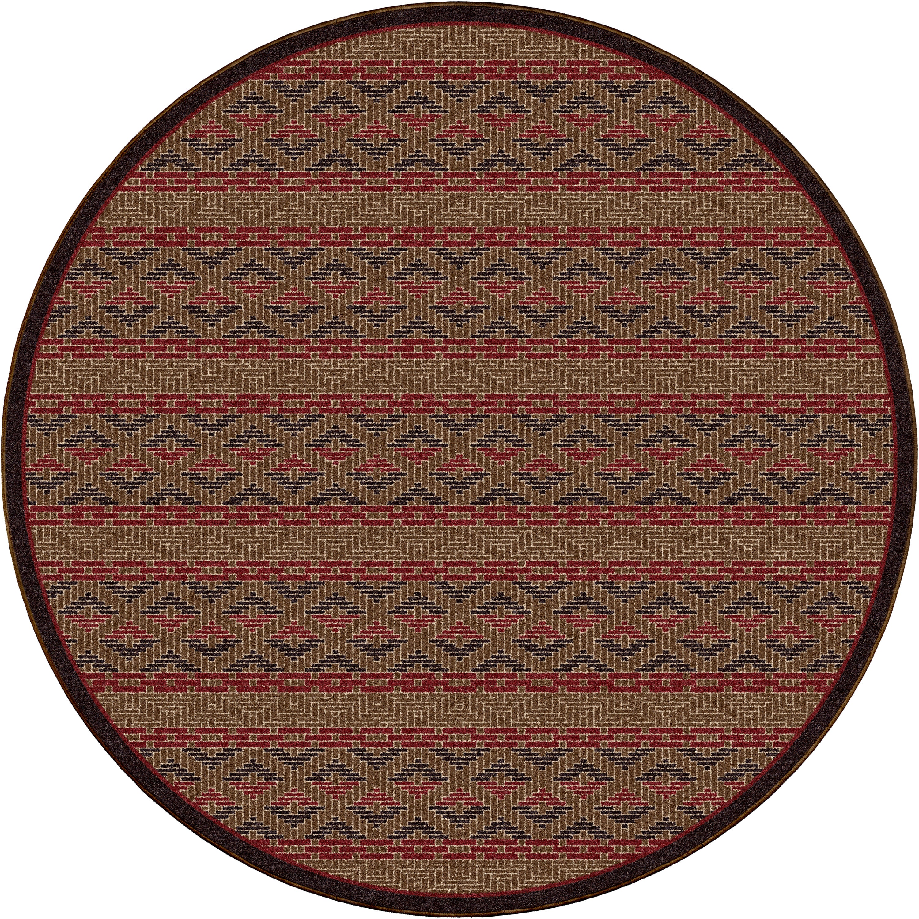 Basket Weave - Dark Chocolate