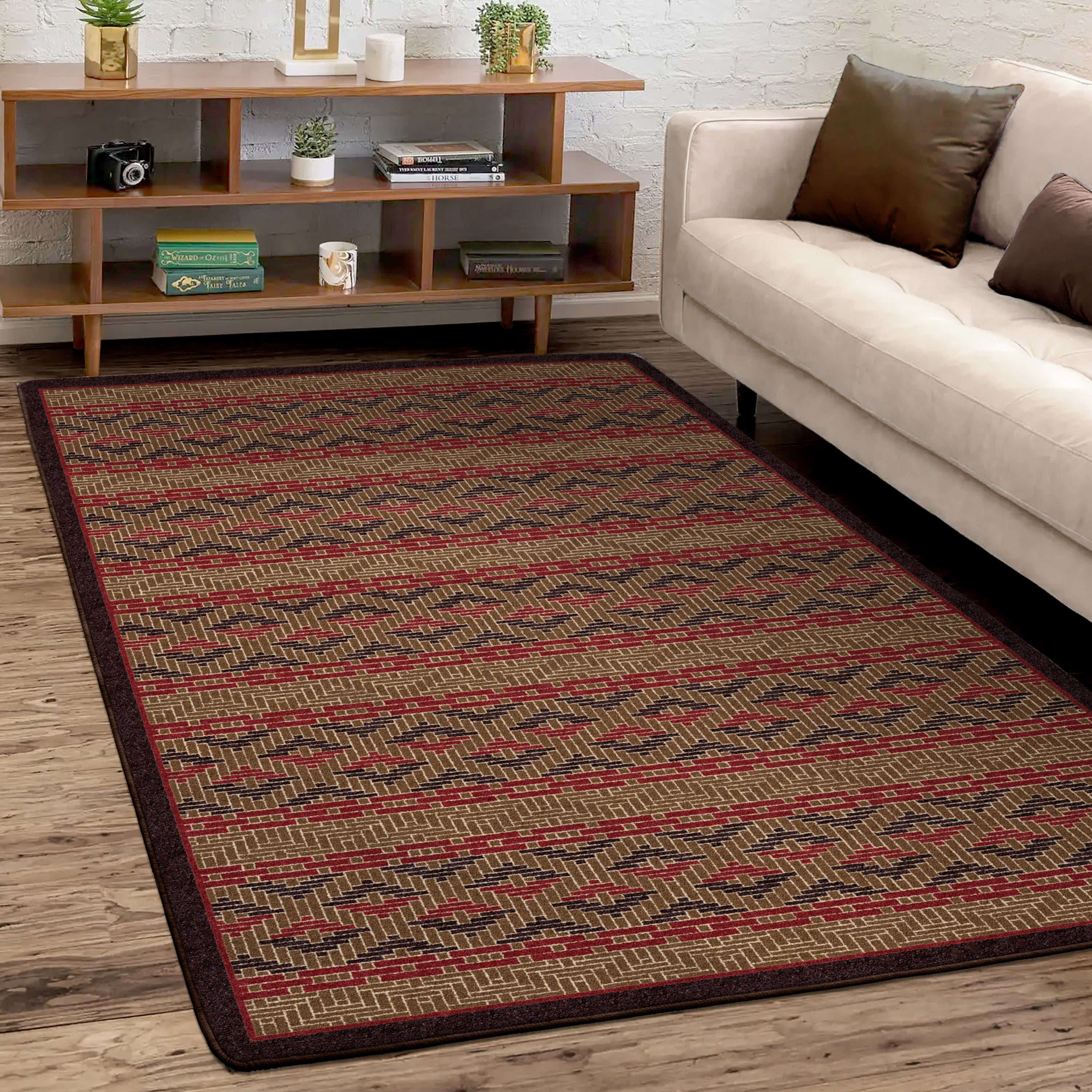 Basket Weave - Dark Chocolate