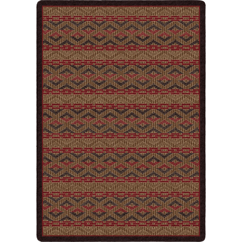 Basket Weave - Dark Chocolate