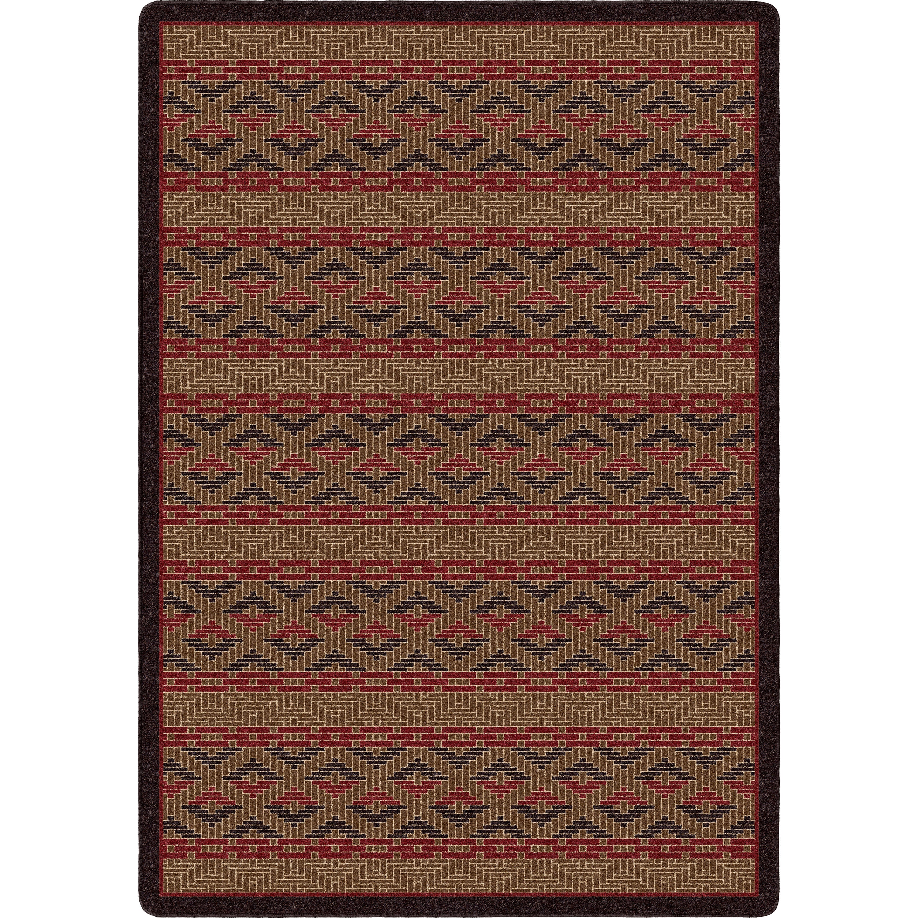Basket Weave - Dark Chocolate