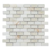 Swiss Brick Pattern Mosaic 11.75 x 11.75