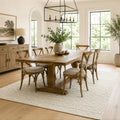Mica Hand Spun Embroidered Jute Rug with Looped Yarn