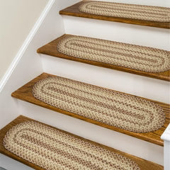 Stair Treads Braided Set of 13
