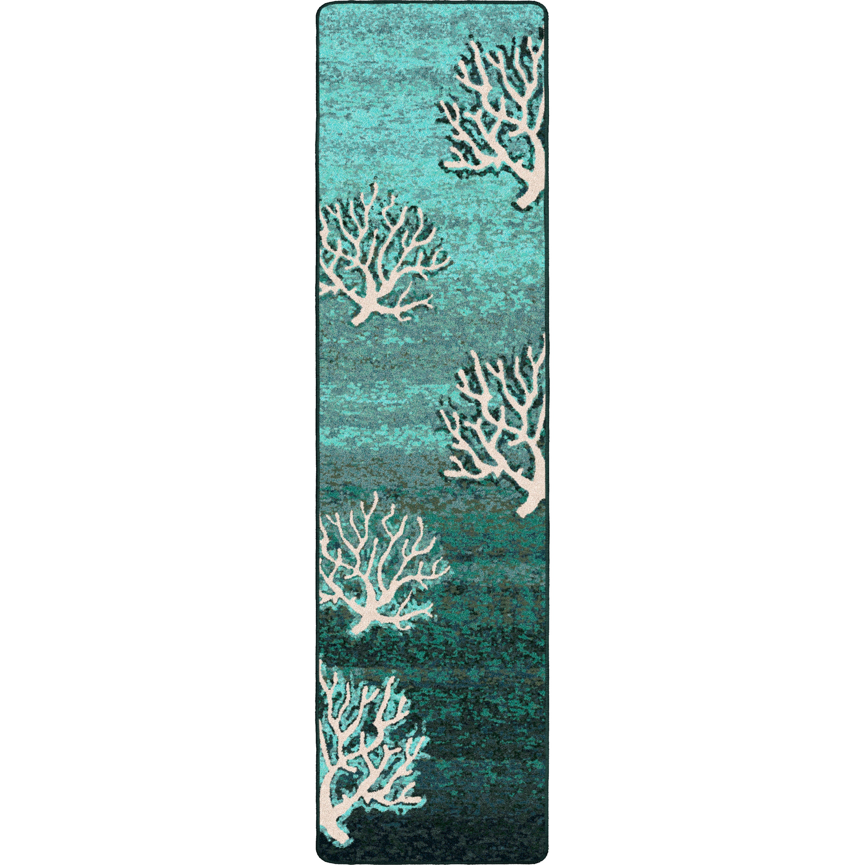 Coral Pattern Aqua