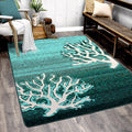 Coral Pattern Aqua