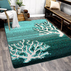 Coral Pattern Aqua