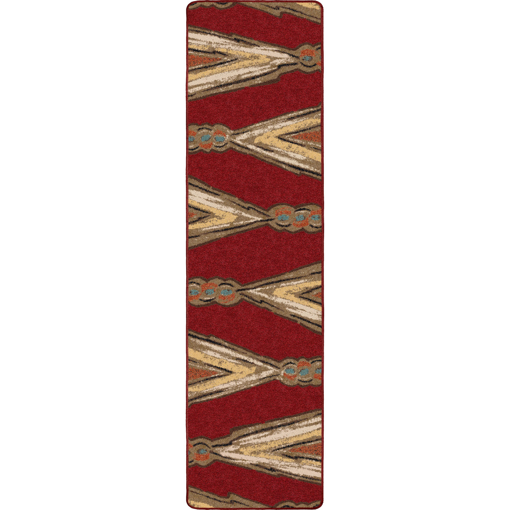Finger Weave - Red