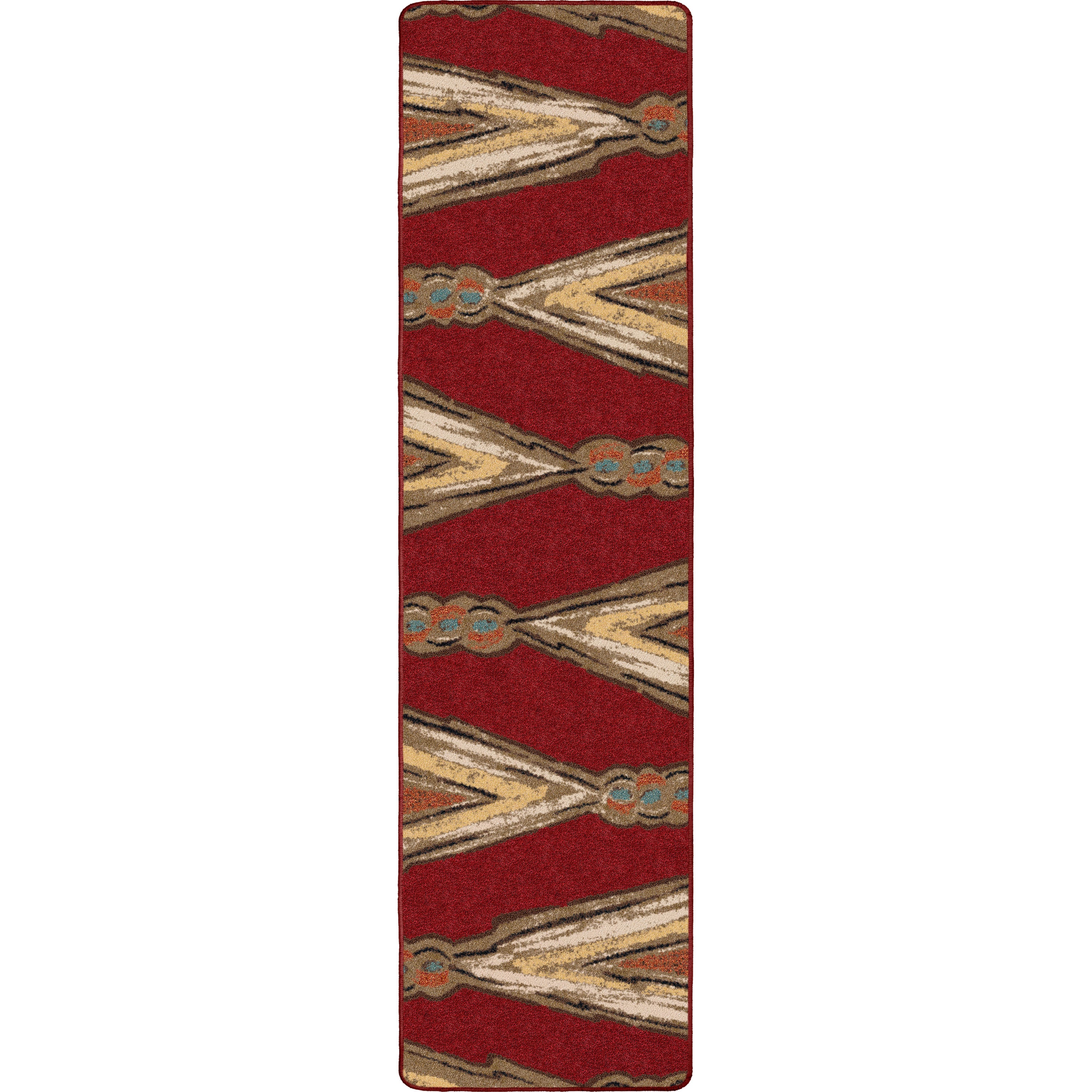 Finger Weave - Red