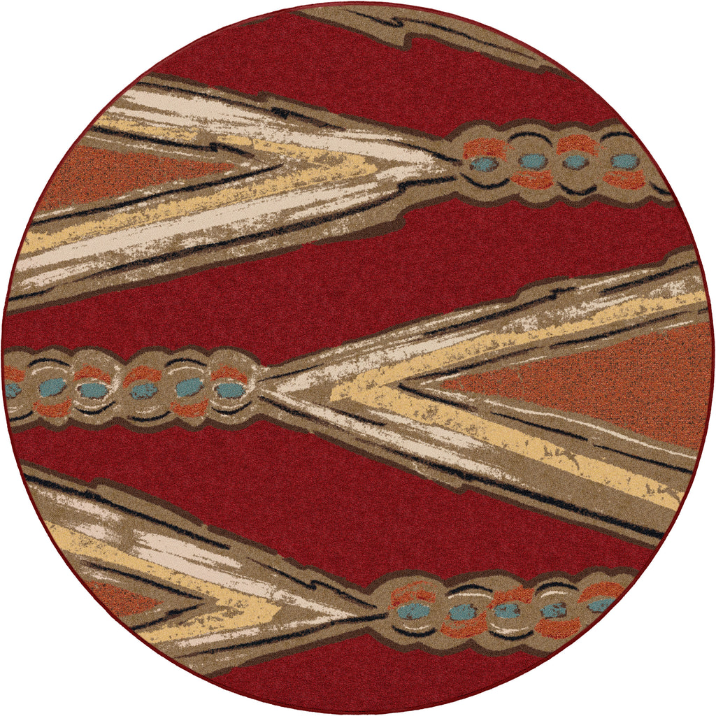Finger Weave - Red