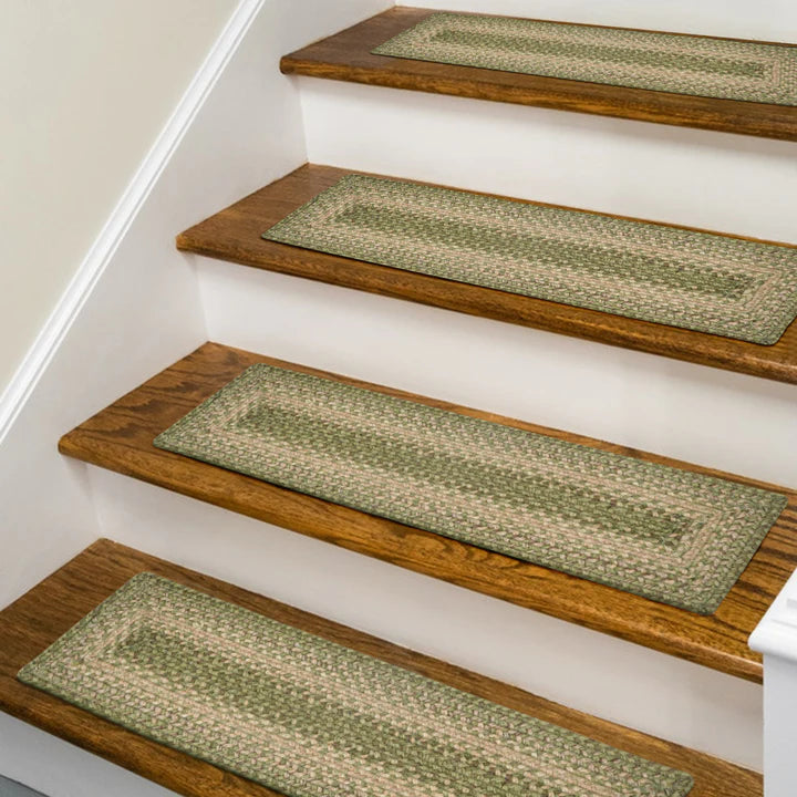 Stair Treads Braided Set of 13