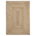 2x6 George Premium Hand Spun Jute Braided Area Rug