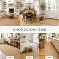 George Premium Hand Spun Jute Braided Area Rug
