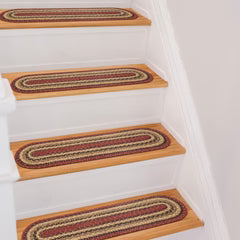 Stair Treads Braided Set of 13
