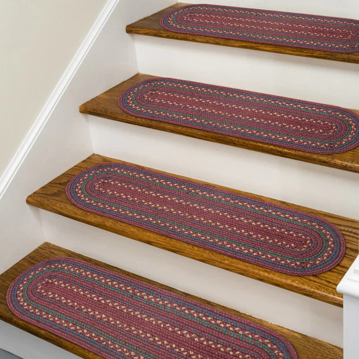 Stair Treads Braided Set of 13