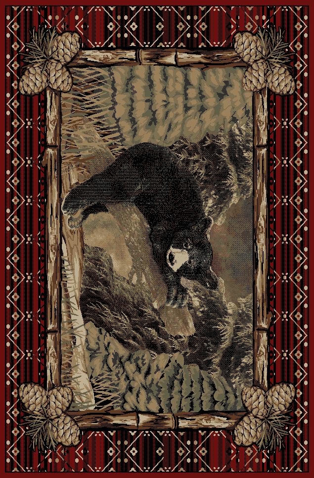 Mayberry Rug - Lazy Bear