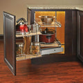Door Mount Storage Pull Out for Blind Right Corner Cabinet 18"