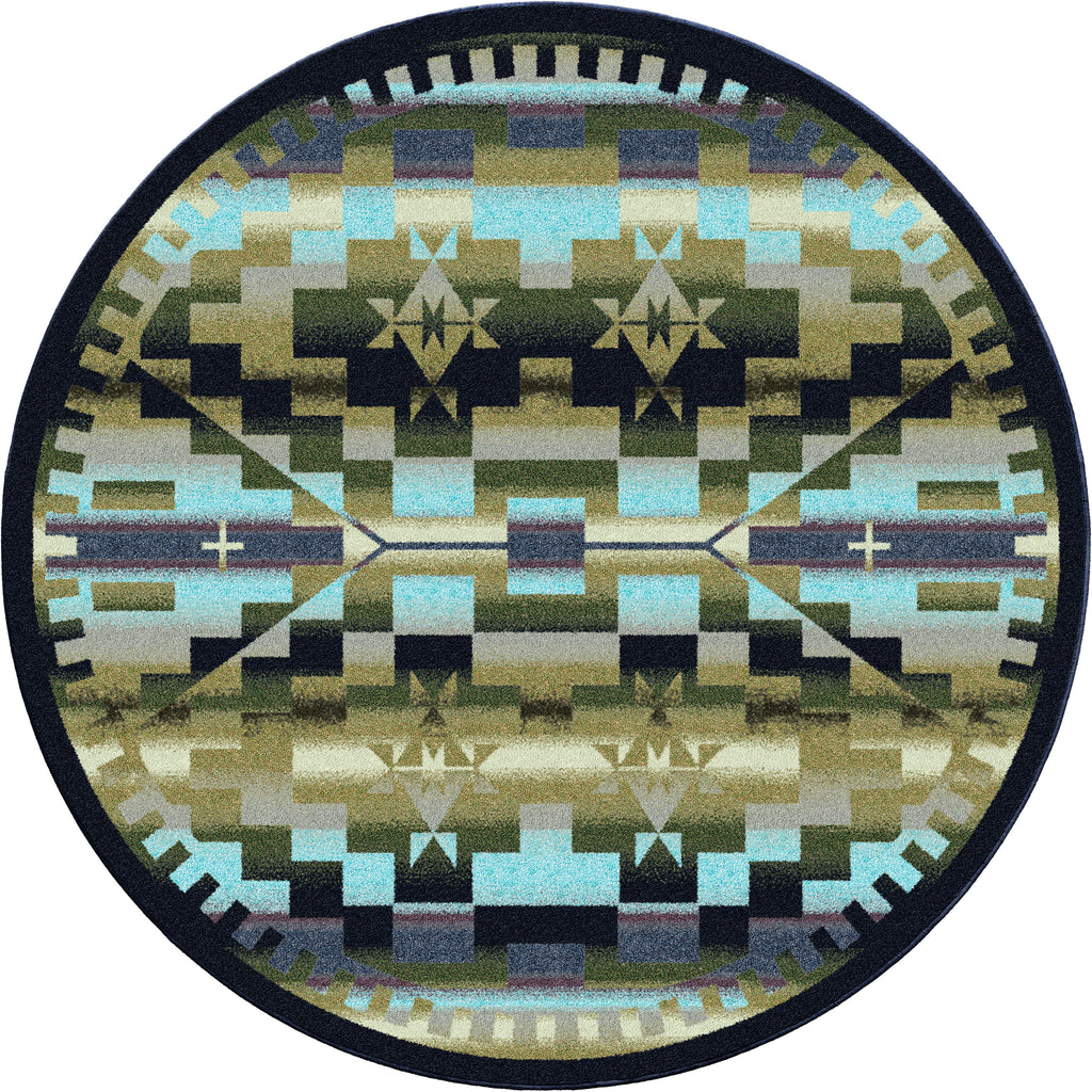 Rainbow Blanket - Blue Shades