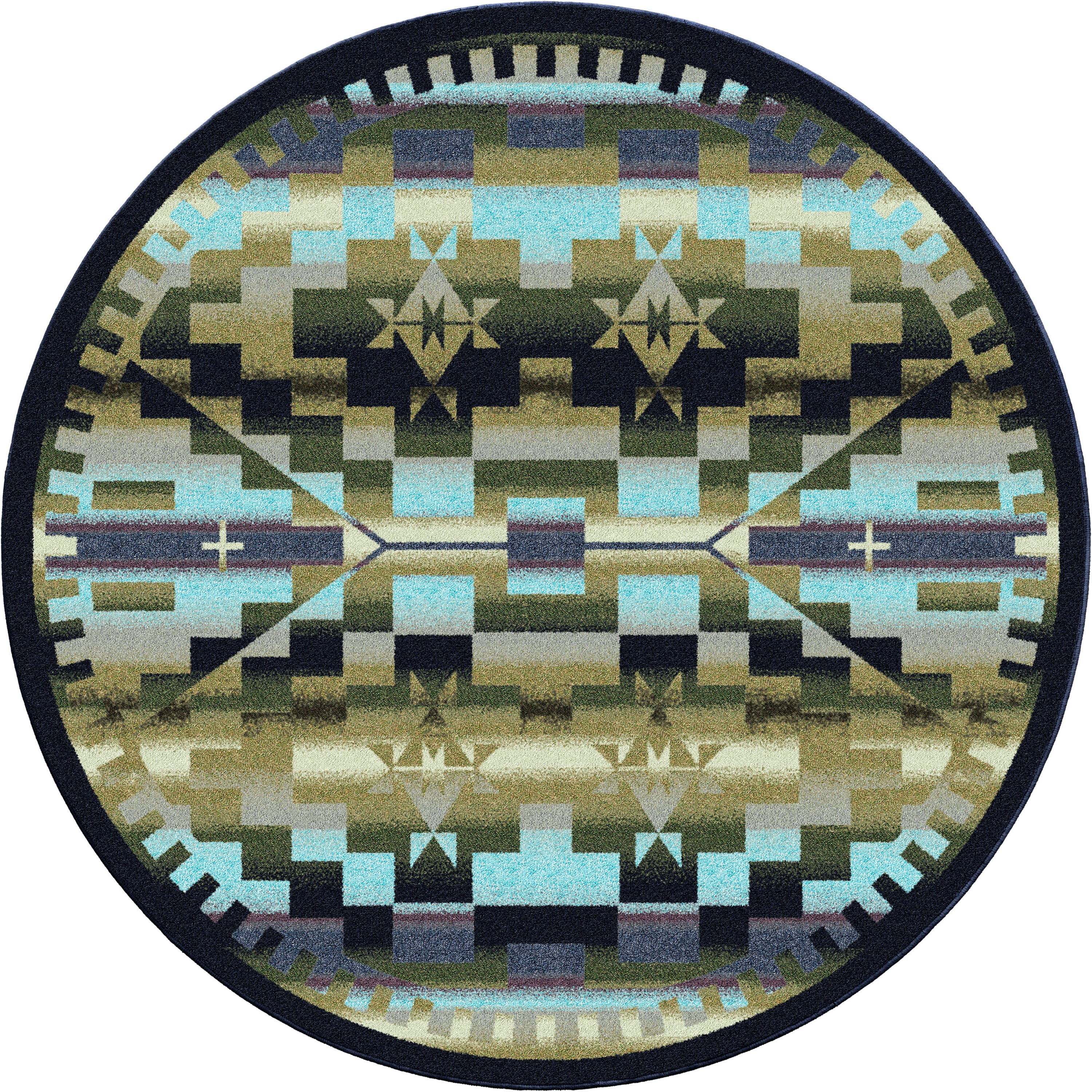 Rainbow Blanket - Blue Shades