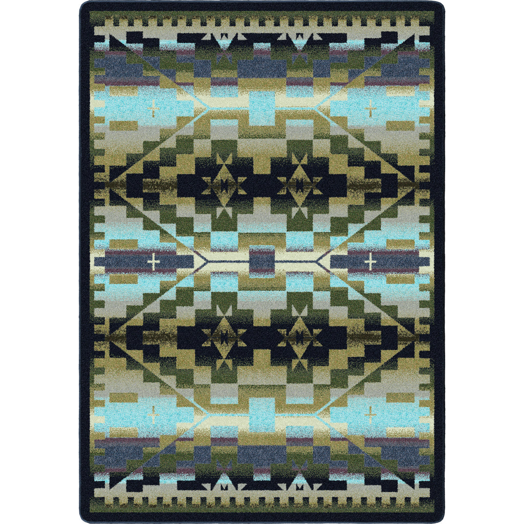 Rainbow Blanket - Blue Shades