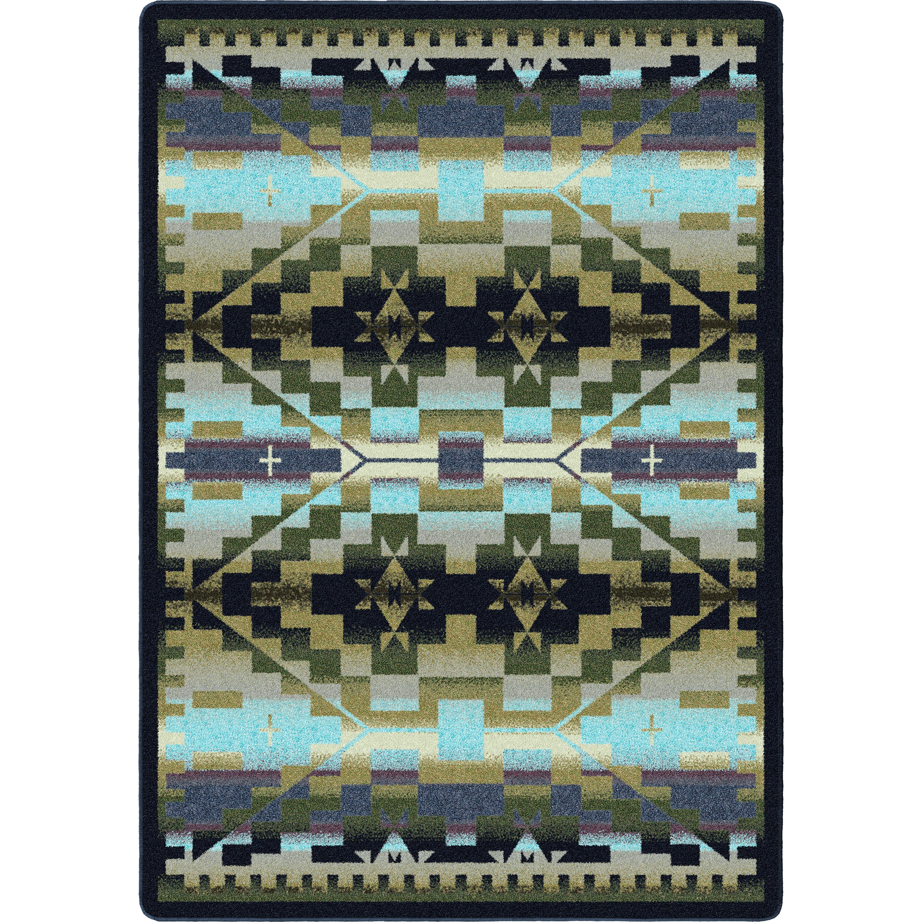 Rainbow Blanket - Blue Shades