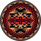 Rustic Cross - Burnt Red