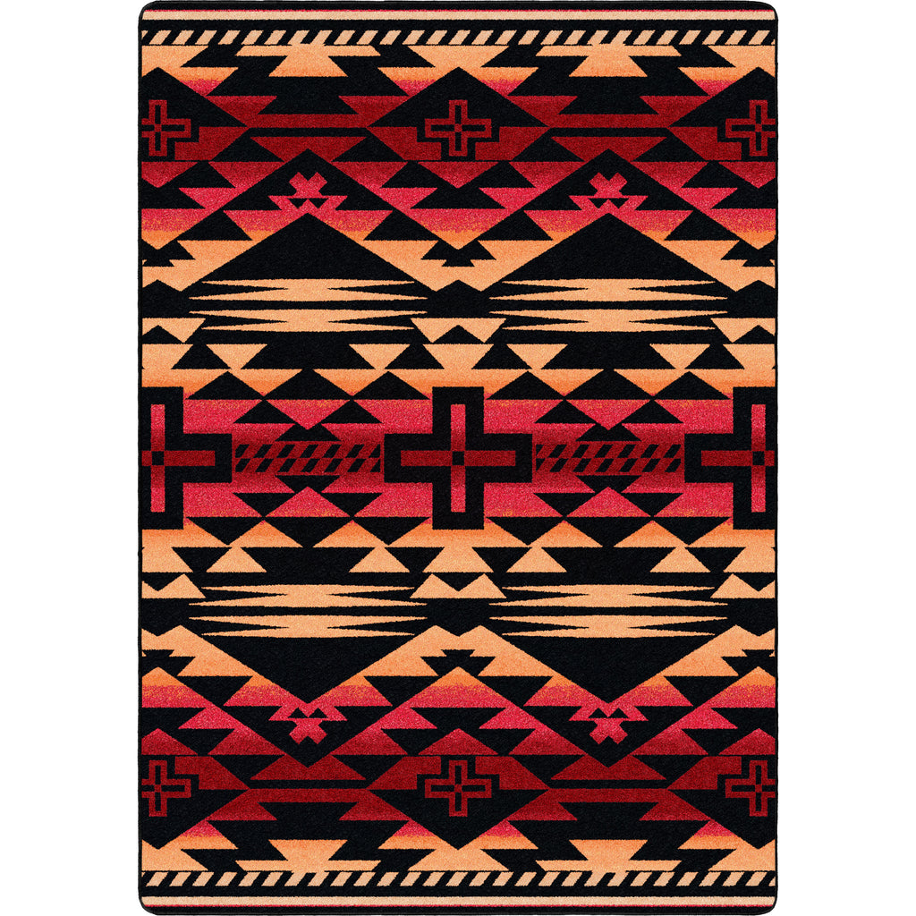 Rustic Cross - Burnt Red