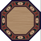 Mesa Border Red and Black