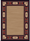 Mesa Border Red and Black