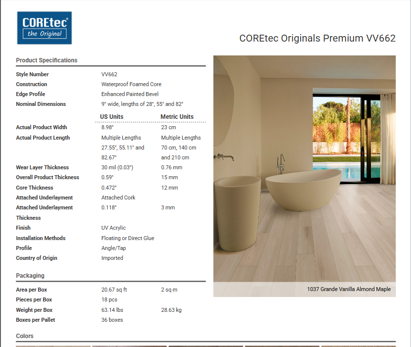 CORETEC ORIGINALS PREMIUM VV662                    - GRANDE SOFT BOU