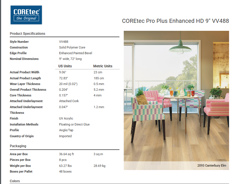 CORETEC PRO PLUS ENHANCED HD 9" VV488