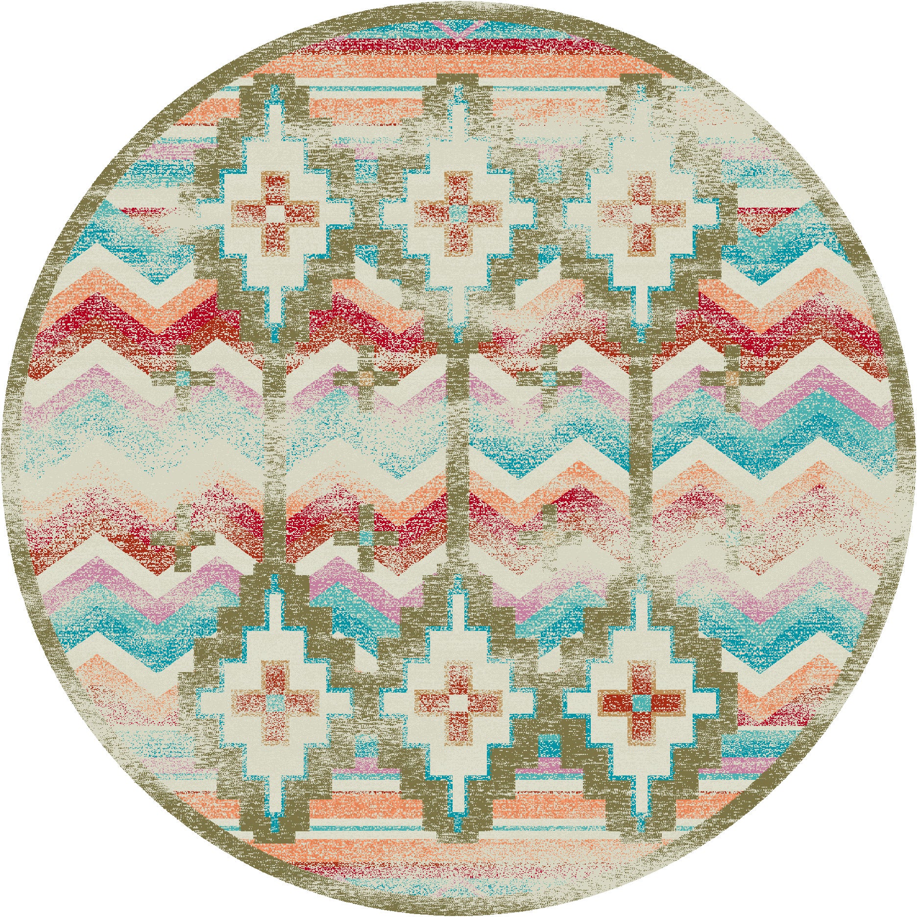 Shake Your Shawl - Distressed Bright