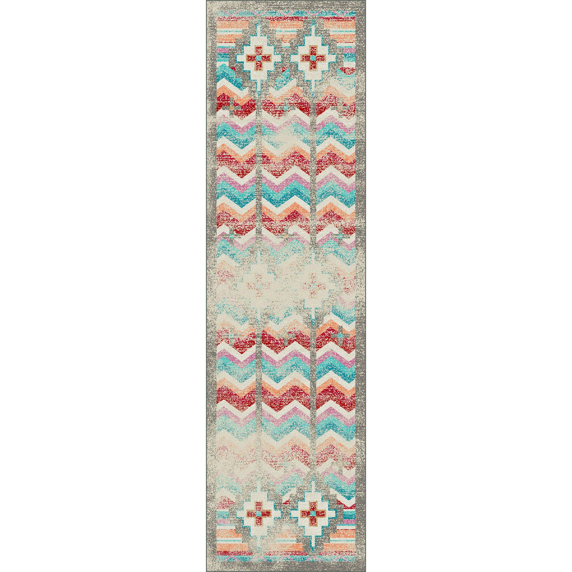 Shake Your Shawl - Distressed Bright